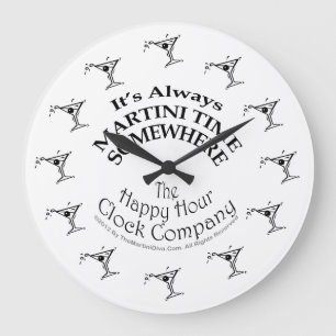 C'est TOUJOURS HORLOGE MURALE de TEMPS de MARTINI