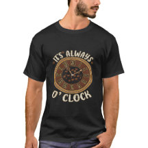 C'est Toujours l'Heure du Café T-Shirt | Café Drôl