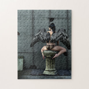 C'est tout que vous obtenez le puzzle gothique