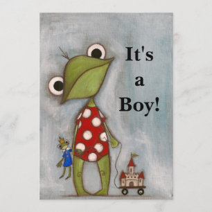 C'est un garçon ! - Faire-part de naissance