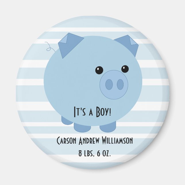 C'est un garçon ! Magnet (Devant)