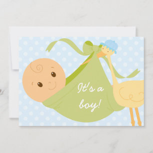 C'est un Invitation Baby shower garçon