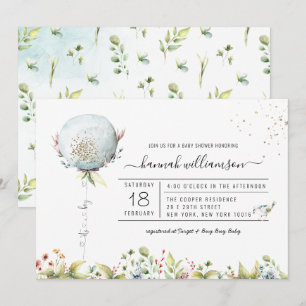 C'est un petit ballon  Invitation Baby shower