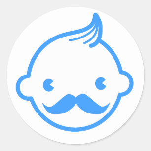 C'est un petit garçon Stickers Baby shower de peti