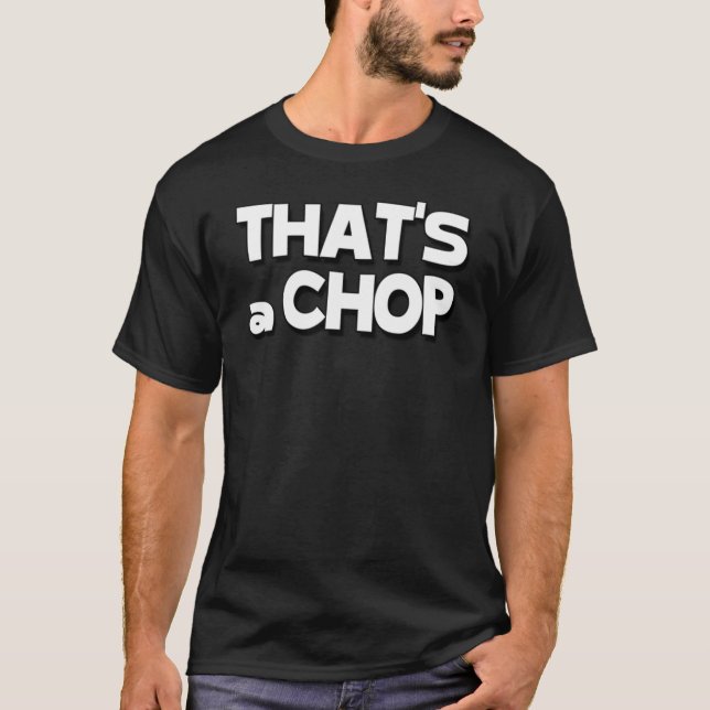 C'est un T-shirt de côtelette (Devant)