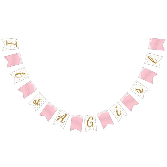 C'est une bannière de baby shower de fille (Tout)