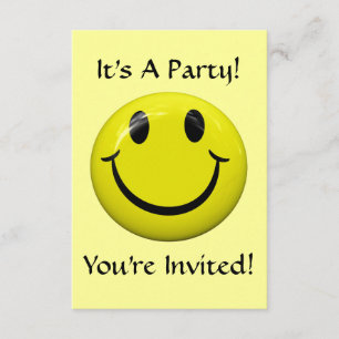C'est une fête ! Invitation à un joyeux visage