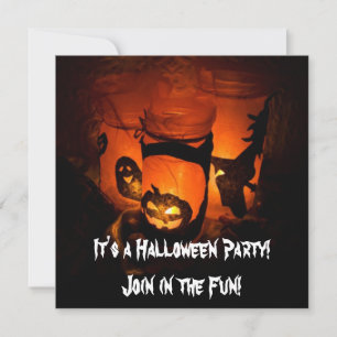 C'est une invitation à la fête d'Halloween