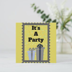 C'est une invitation à une fête