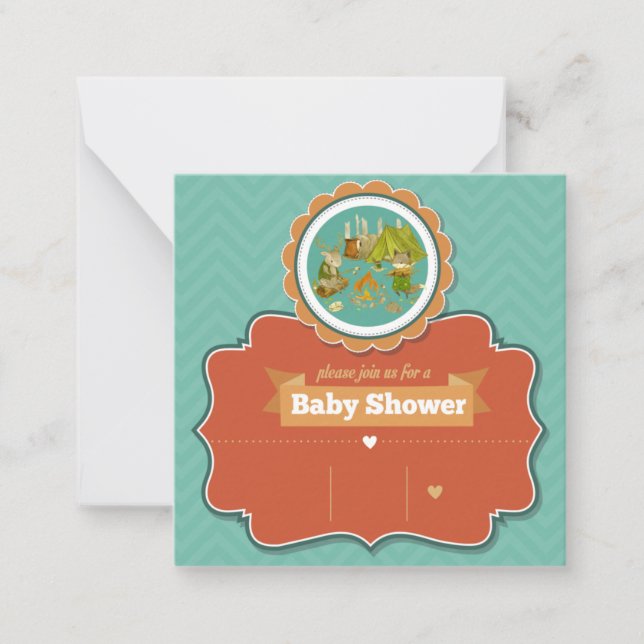 C'est une invitation garçon/Baby shower (Devant)