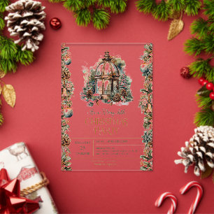C'est une joyeuse petite invitation à une fête de 