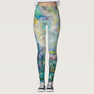 "C'est une jungle là-bas" leggings