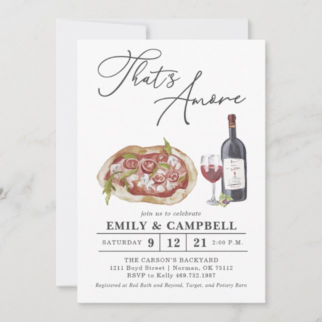 C'est une plus grande invitation (Devant)