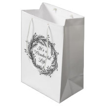 C'est une vie merveilleuse - sac de cadeau de Noël