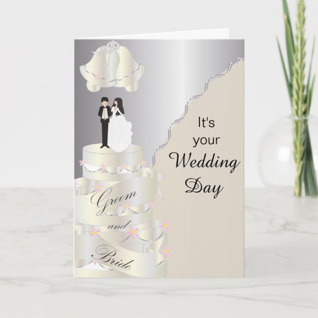 C'est votre carte de jour de mariage (Devant)