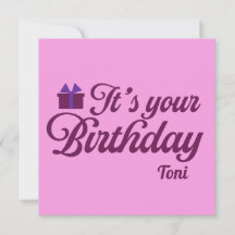 C'est votre invitation d'anniversaire