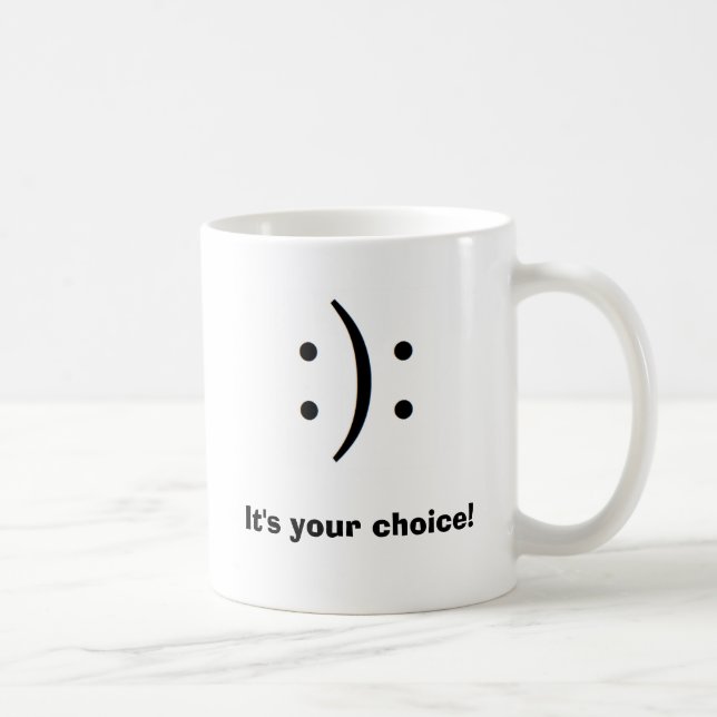 "C'est votre" tasse bien choisie (Droite)