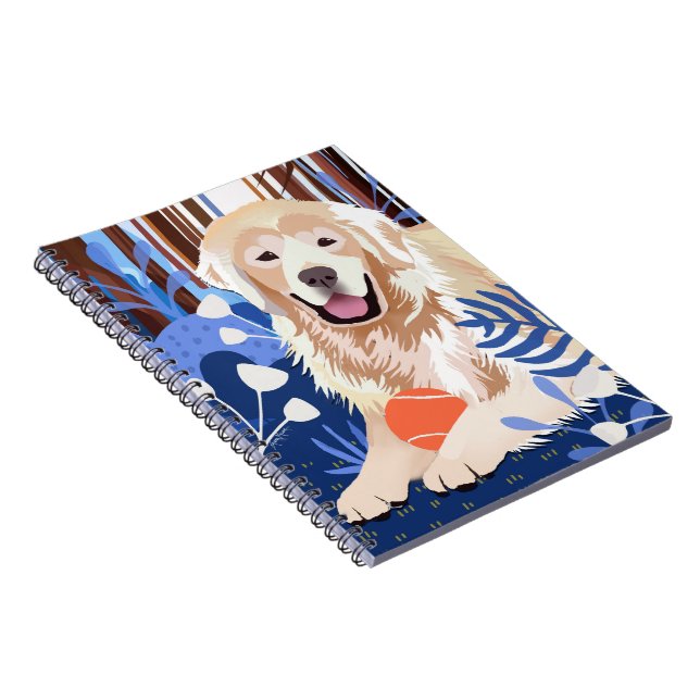 C'EST VRAI carnet Golden Retriever (Côté Droit)