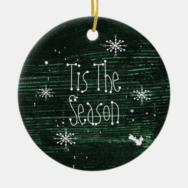 Cet Ornement De Noël De Saison (Devant)