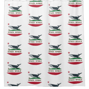 Cetacea Republic Whale Flag Rorqual