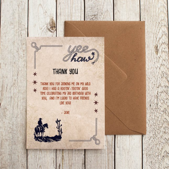 Cette carte de remerciement n'est pas ma première  (Créateur téléchargé)