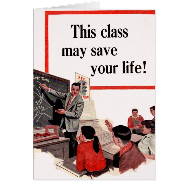 Cette classe peut vous sauver la vie (Devant)
