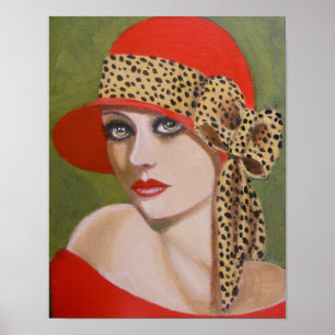 Cette Dame En Rouge/ Poster