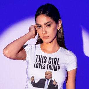 CETTE FILLE AIME DONALD TRUMP 2024 T-SHIRT