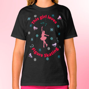 Cette Fille Aime Le T-shirt Patinage artistique