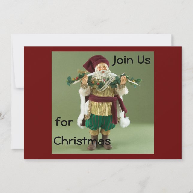 CETTE INVITATION SANT ITALIENNE EST BUANO (Devant)