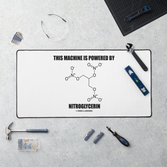 Cette Machine Est Alimentée Par La Nitroglycérine (Poste de travail)