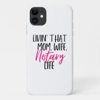 ...Cette Maman Femme Notaire Vie iPhone coque de t