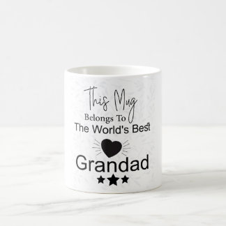 Cette Mug Appartient À La Meilleure Mug Grand-Père