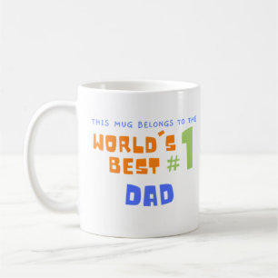 Cette Mug Appartient Au Meilleur Père Du Monde