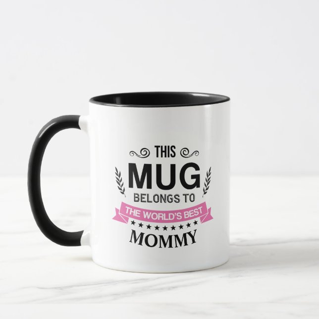 Cette Mug Belong's To World's Best Maman Custom (Gauche)