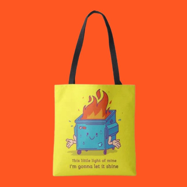 Cette petite lumière : Sac fourre-tout Incendie de (Créateur téléchargé)
