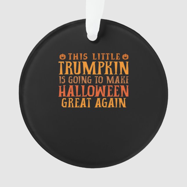 Cette Petite Trumpkin Va Faire Halloween Gr (devant)