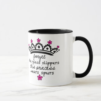 Cette princesse Wears Spurs- Mug