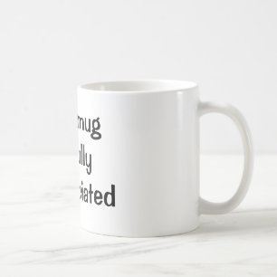 Cette tasse est entièrement dépréciée