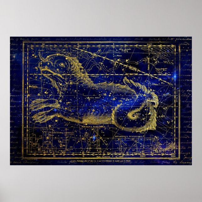 cetus constellation poster (Front)