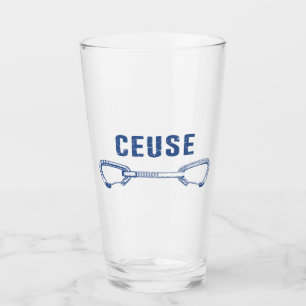 Ceuse France Rock Climbing Quickdraw Glass