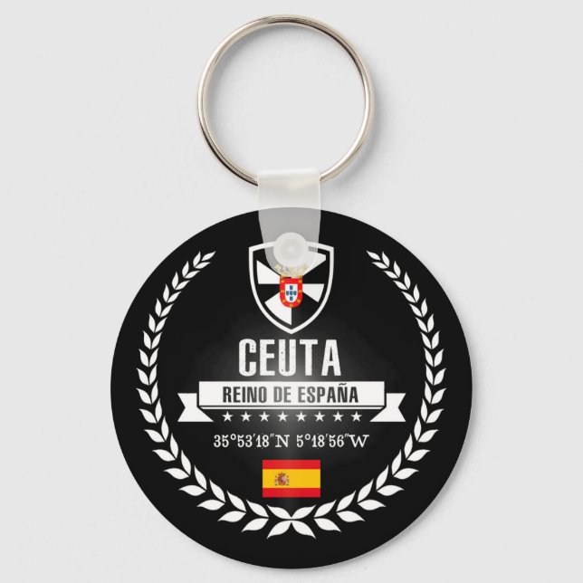 Ceuta Keychain (Front)