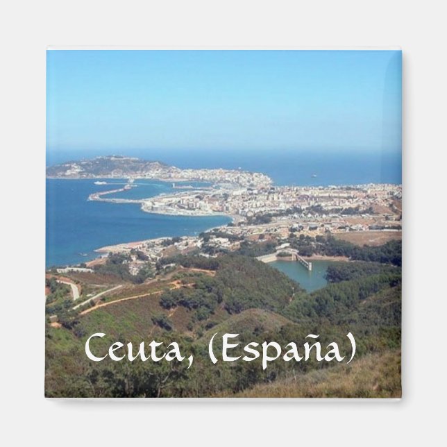 Ceuta (Spain) Magnet (Front)