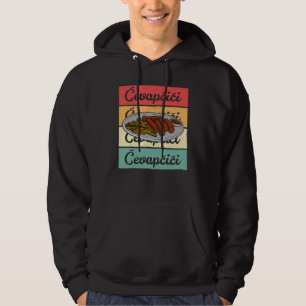 Cevapcici Kebab Balkan cuisine 17 Hoodie