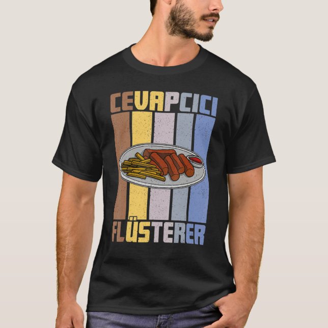 Cevapcici Kebab Balkan cuisine 24 T-Shirt (Front)