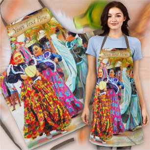 Ceviche Mexican Festival Dancers 2549 Apron
