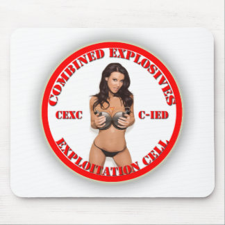 CEXC Combined Explosives Exploitation Cell CIED Mouse Pad