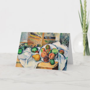 Cezanne - A Corner Table Card