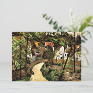 Cezanne - A Turn in the Road Card