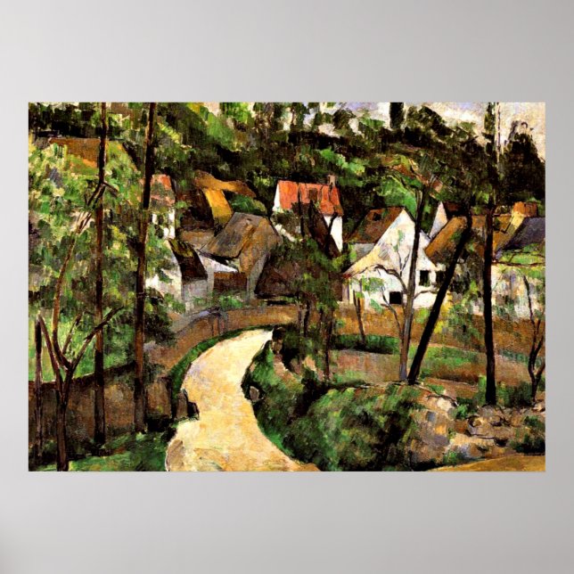 Cezanne - A Turn in the Road Poster (Front)